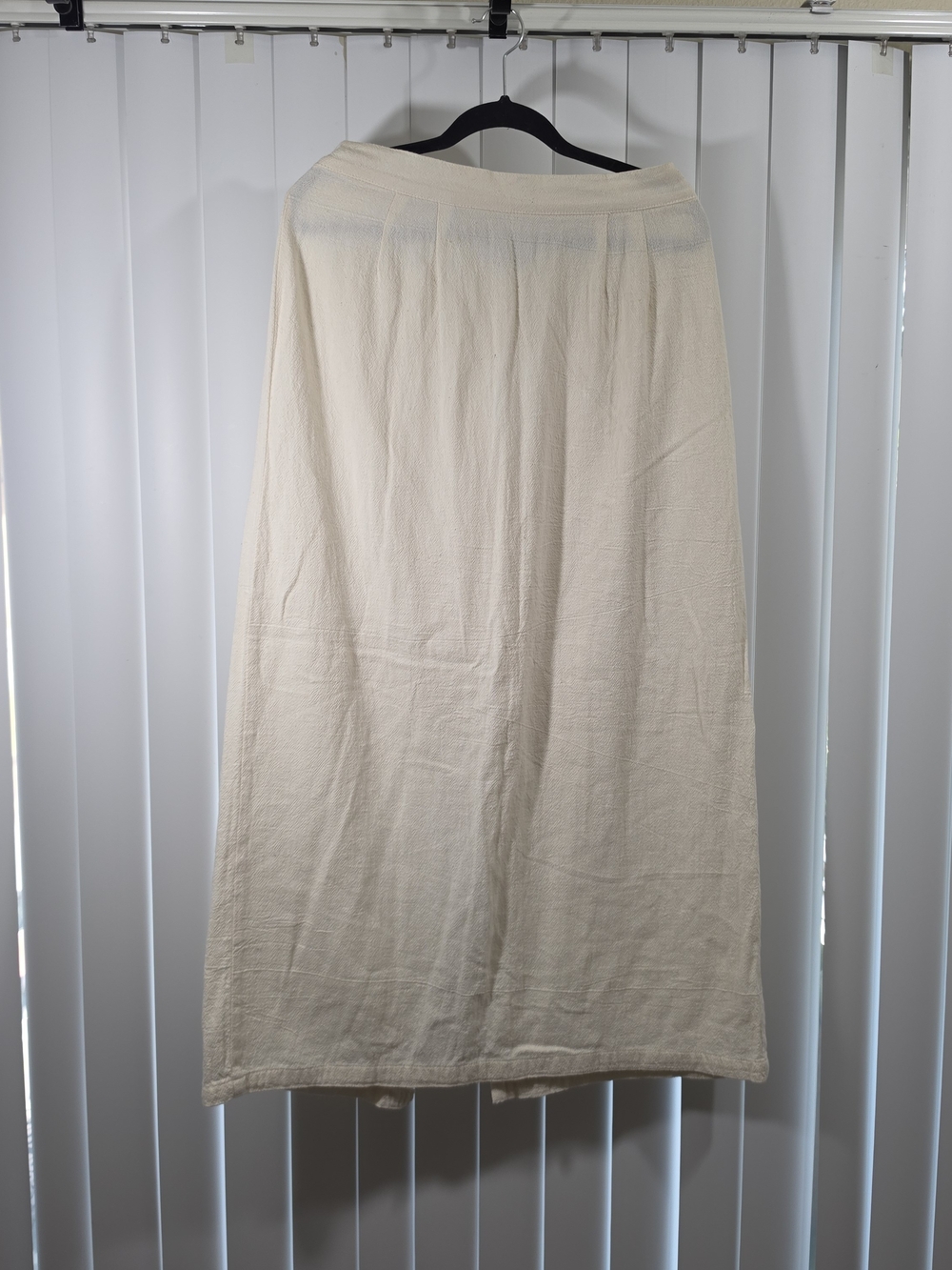 Coldwater Creek Cream Maxi Skirt - Lightweight A-Line